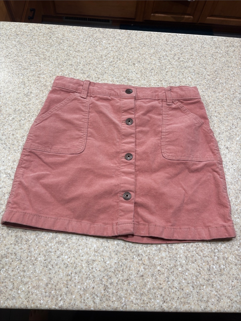 Oshkosh size 12 pink corduroy skirt with adjustable waist